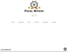 Tablet Screenshot of mitkov.com